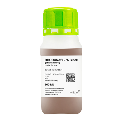 Rhoduna 275 Black Drawing Plating Solution 2g/100ml