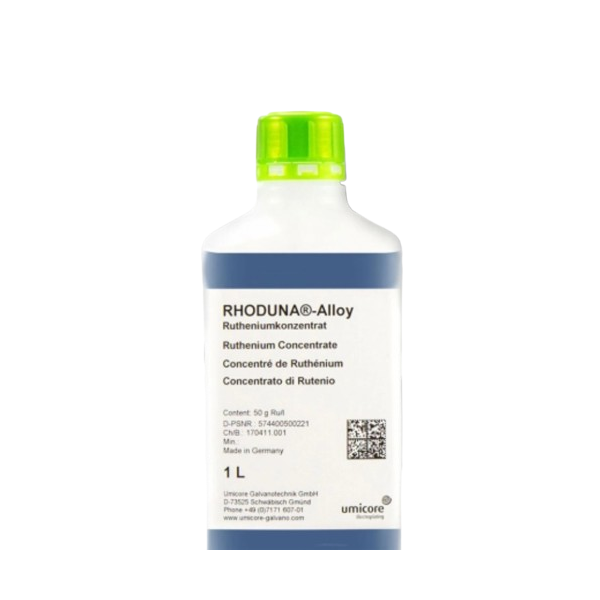 Dung dịch đậm đặc hợp kim Rhuthenium 50g/1L