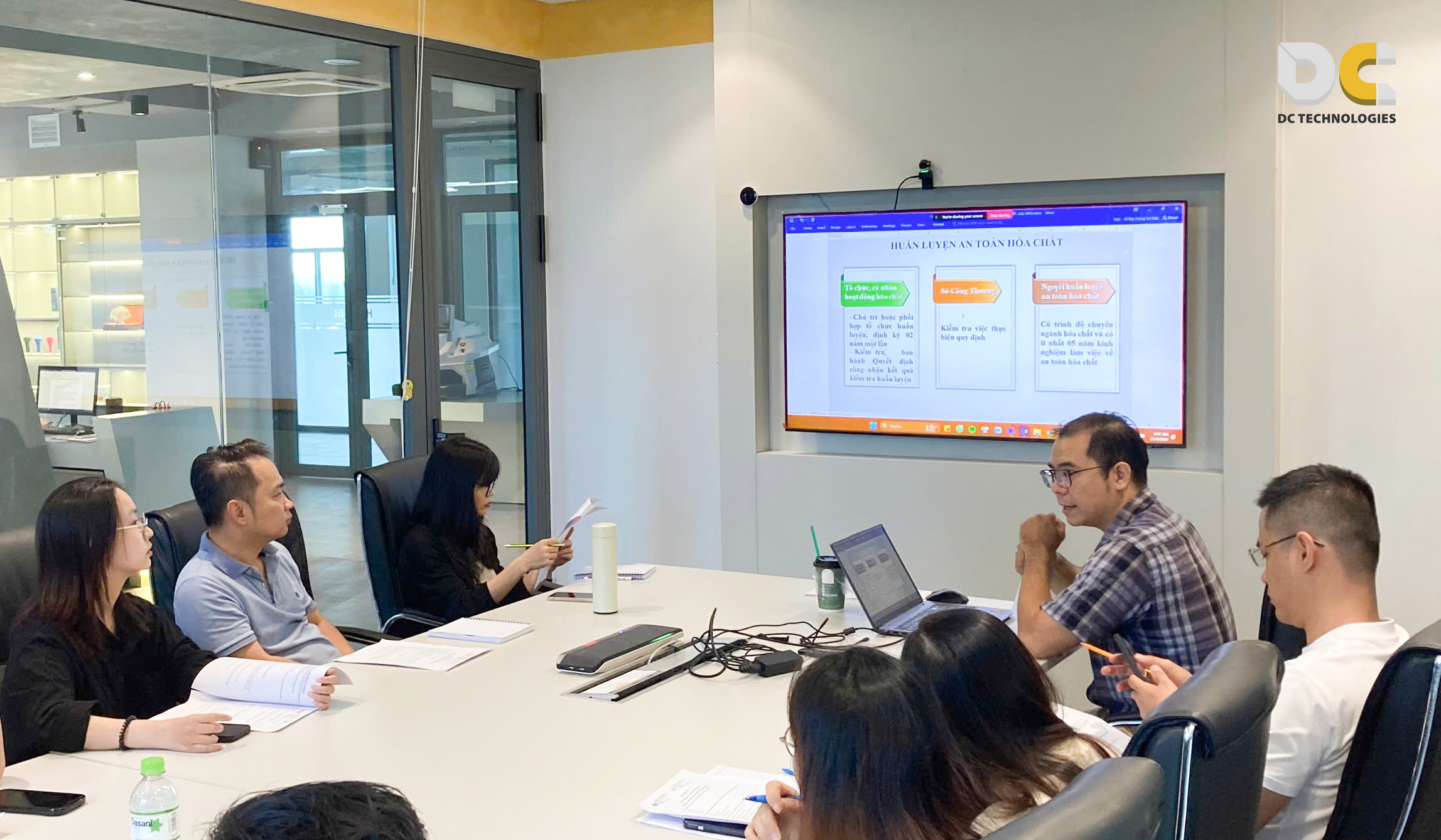 Tham gia an toàn hóa chất