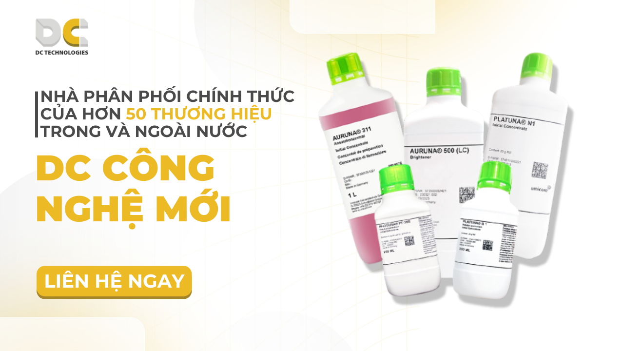 DC chuyên cung cấp máy móc, hóa chất, vật tư ngành kim hoàn
