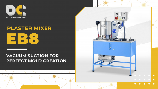 EB8 Plaster Mixing Machine: Vacuum System for Perfect Mold Creation